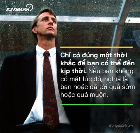 Vĩ nhân Johan Cruyff và những câu nói làm thay đổi bóng đá hình ảnh
