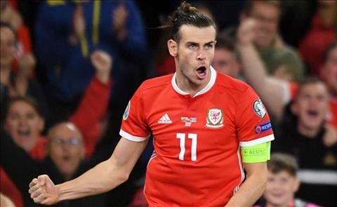 Gareth Bale ghi ban cho xu Wales