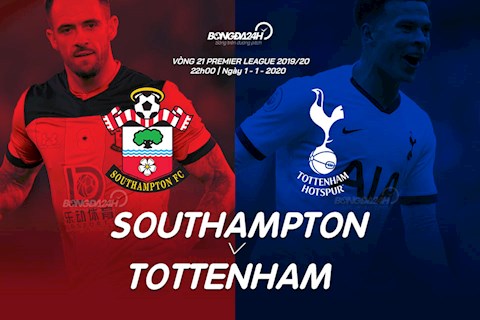 Southampton vs Tottenham vong 21 Ngoai hang Anh 2019/20