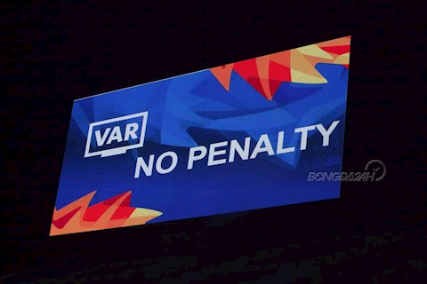 VAR no penalty U23 chau A