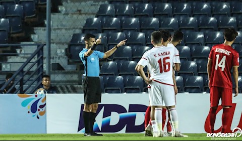 VAR U23 Viet Nam vs U23 UAE VCK U23 chau A 2020