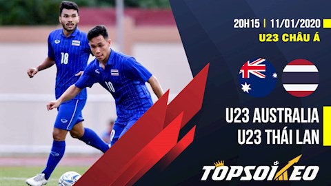 U23 Thái Lan vs U23 Australia 20h15 ngày 111 hình ảnh