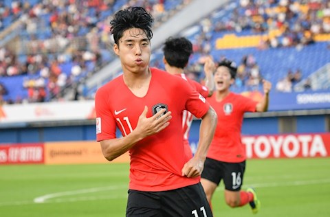 Lee Dong-jun toa sang o 2 tran lien tiep. Anh: AFC.