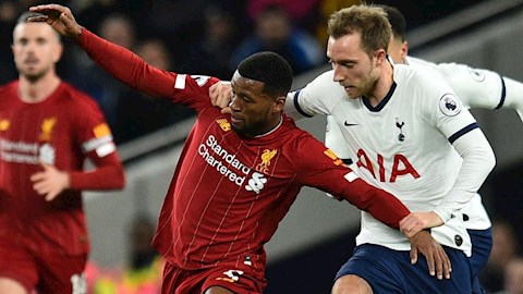 Wijnaldum không hài lòng với trận thắng Spurs hình ảnh