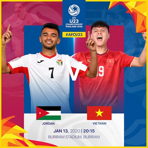 truc tiep vn vs jordan-Link xem trực tiếp bóng đá U23 châu Á 2020: U23 Việt Nam vs U23 Jordan 