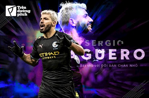 Sergio Aguero công phá kỉ lục ghi bàn Premier League: Sát thủ với ĐÔI BÀN CHÂN NHỎ