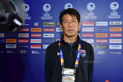 HLV Nishino đã khích tướng tuyển U23 Thái Lan ra sao hình ảnh