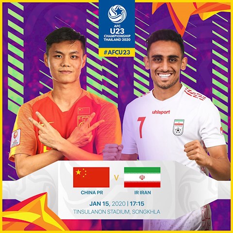 U23 Trung Quoc vs U23 Iran