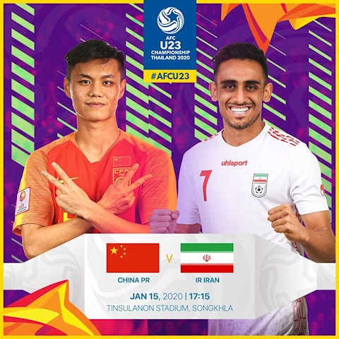 U23 Trung Quoc vs U23 Iran