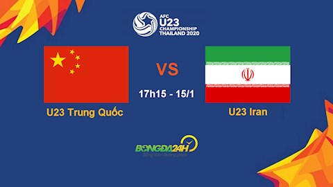 Trực tiếp bóng đá U23 Trung Quốc vs U23 Iran U23 Châu Á 2020 hình ảnh