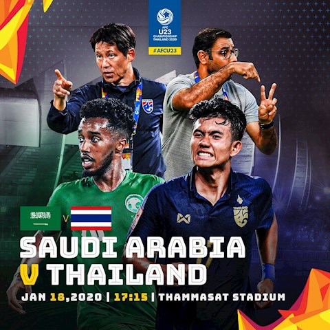 U23 Thai Lan vs U23 Saudi Arabia