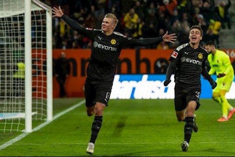 Erling Haaland lập kỷ lục trong ngày ra mắt Dortmund hình ảnh