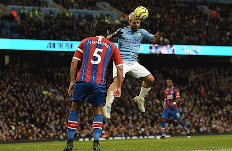 Manchester City 2-2 Crystal Palace Aguero ghi ban