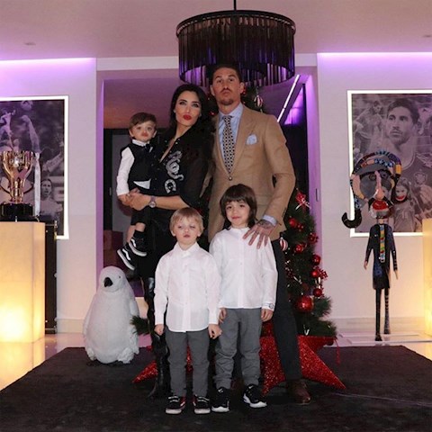 Vợ trung vệ Sergio Ramos mang bầu con thứ tư hình ảnh