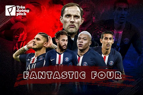 Paris Saint-Germain: “Fantastic Four” sẽ là công thức chiến thắng của Thomas Tuchel?