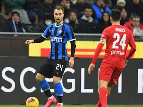Inter Milan 2-1 Fiorentina: Tân binh Eriksen ra mắt, Nerazzurri vào bán kết Coppa Italia