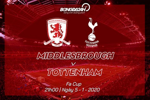Middlesbrough vs Tottenham 21h01 ngày 51 FA Cup 201920 hình ảnh