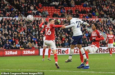 Middlesbrough 1-1 Tottenham Lại hòa, Spurs phải đá lại ở FA Cup hình ảnh 3