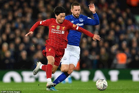 Liverpool 1-0 Everton: Takumi Minamino