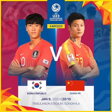 U23 Hàn Quốc vs U23 Trung Quốc link trực tiếp bóng đá VTV6 hình ảnh