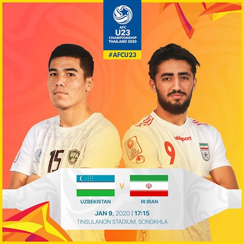 Link xem trực tiếp U23 Uzbekistan vs U23 Iran hôm nay 9/1/2020 (U23 châu Á)