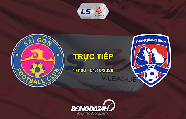 Sài Gòn vs Quảng Ninh link xem trực tiếp VLeague 1102020 hình ảnh