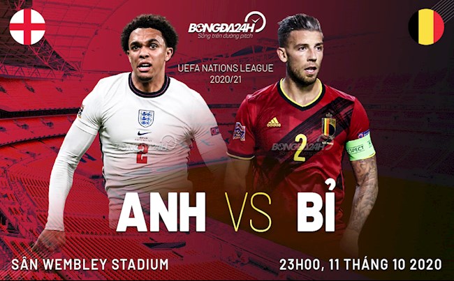Trực tiếp Anh vs Bỉ hôm nay 1110 Nations League 20202021 hình ảnh