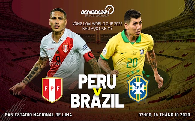 Nhận định bóng đá Peru vs Brazil 7h00 ngày 14/10 hôm nay