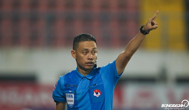 Trọng tài Ngô Duy Lân bắt chính trận Siêu Cúp Quốc gia 2020 hình ảnh