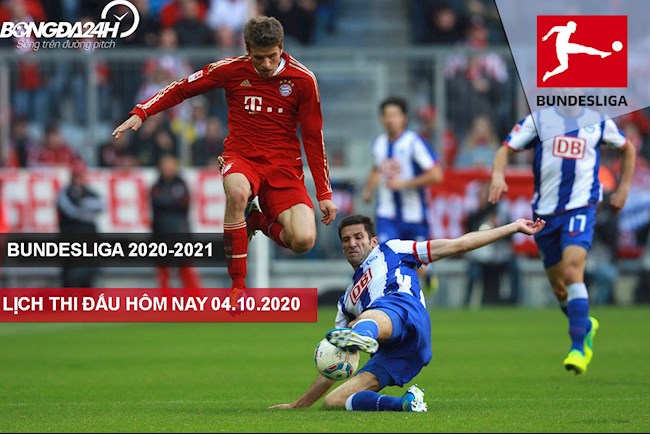 Lịch thi đấu Bundesliga hôm nay 4102020 - LTD bóng đá Đức hình ảnh