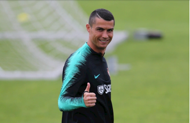 Hinh anh cua Ronaldo nam 2018