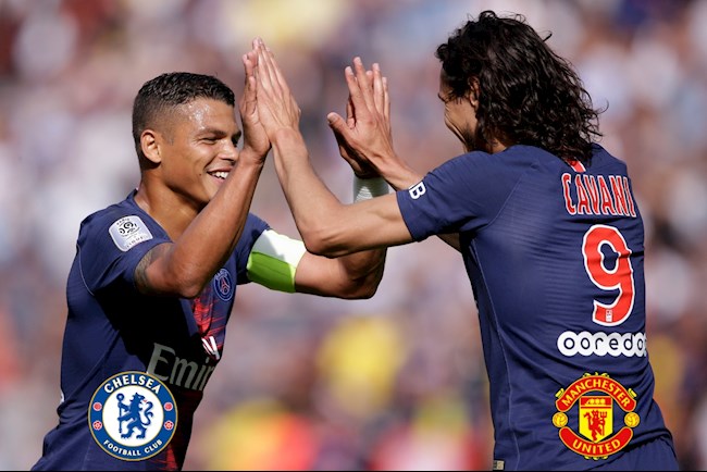 Cavani se co co hoi tai ngo Thiago Silva