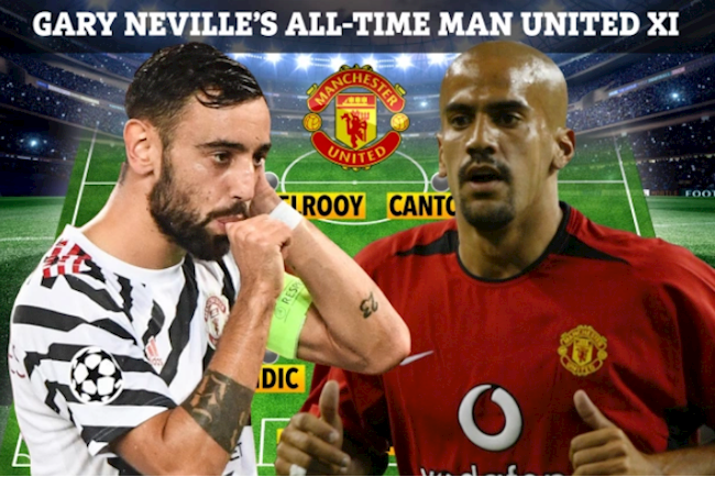 Đội hình các cầu thủ ngước ngoài tốt nhất ở MU: Có Bruno Fernandes, không Pogba