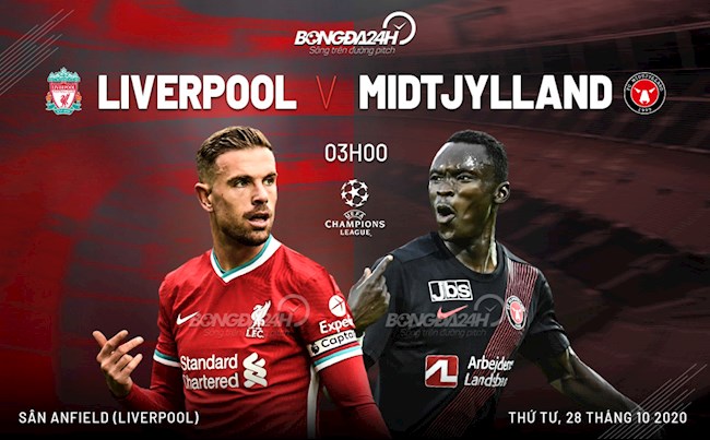 Trực tiếp Liverpool vs Midtjylland - Champions League 2020 hình ảnh