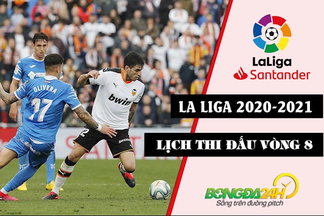 Lịch thi đấu La Liga mới nhất vòng 8 - LTD bóng đá TBN 2020 hình ảnh
