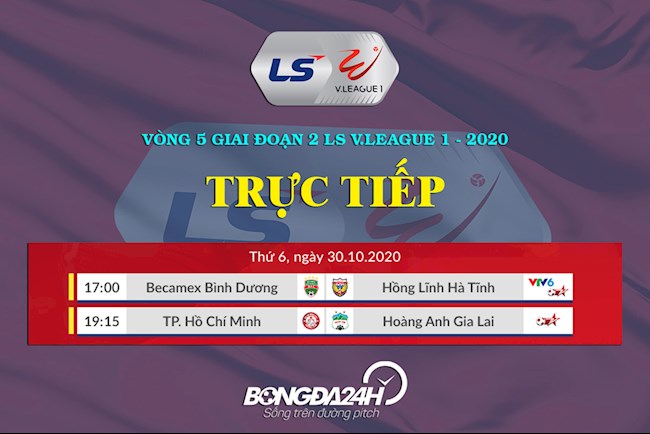 Trực tiếp VLeague hôm nay 30102020 LTD bóng đá VN hình ảnh