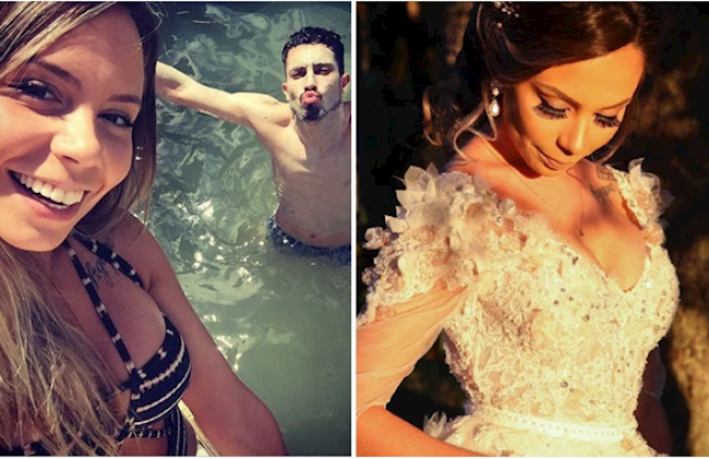 Vợ Alex Telles chinh phục trái tim NHM MU