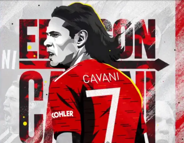 Tiền đạo Edinson Cavani lần đầu khoác áo MU hình ảnh