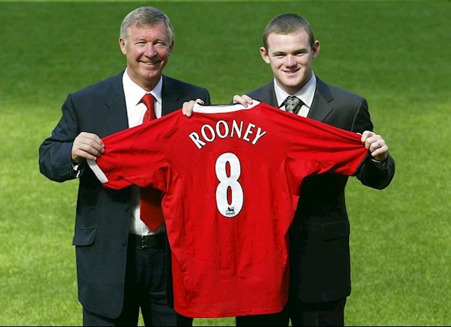 MU dua ve Rooney tu Everton vao nam 2004