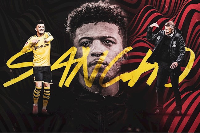 Tại sao Man United thất bại ở thương vụ Jadon Sancho?