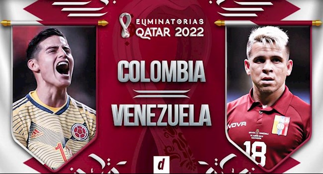 Nhận định bóng đá Colombia vs Venezuela 6h30 ngày 10/10 (Vòng loại World Cup 2022)