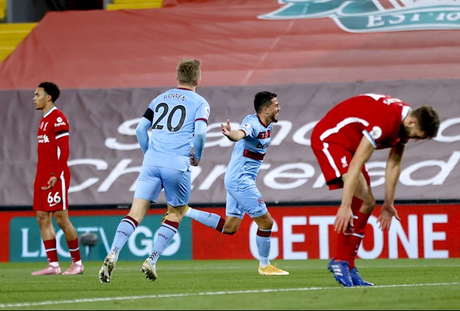 KHÓ TIN: Liverpool có hàng thủ tệ nhất Premier League 2020/21