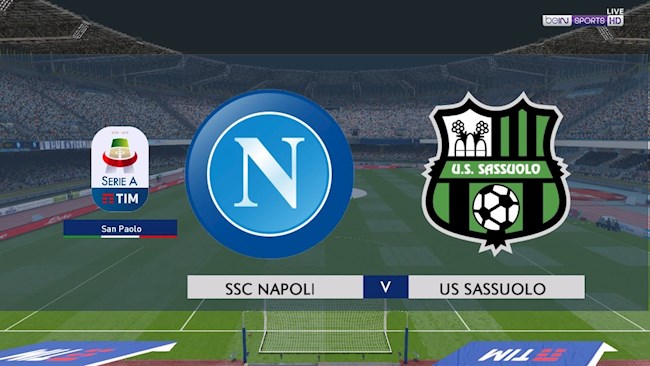 Napoli vs Sassuolo