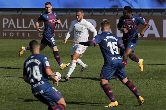 Zidane khen Hazard hết lời sau bàn thắng vào lưới Huesca