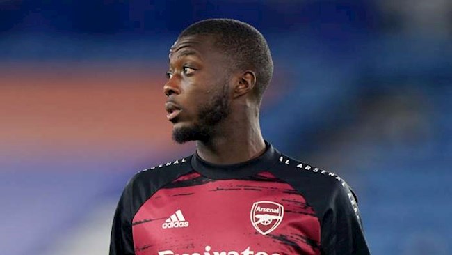 Nicolas Pepe bực bội khi phải ngồi dự bị ở Arsenal hình ảnh