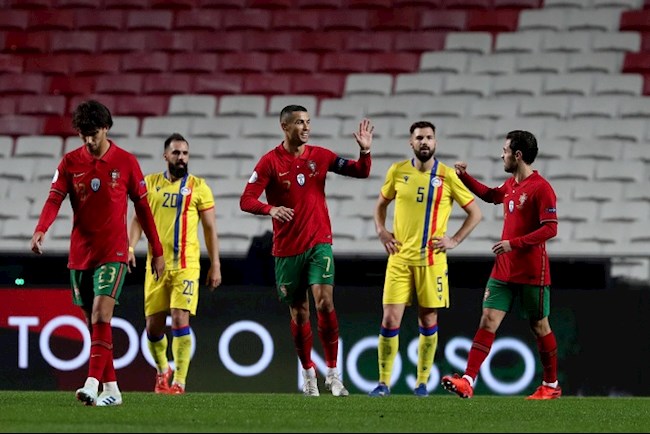 Cristiano Ronaldo đạt cột mốc mới sau bàn thắng vào lưới Andorra