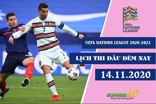 Lịch thi đấu Nations League hôm nay 1411 trực tiếp trên BDTV hình ảnh