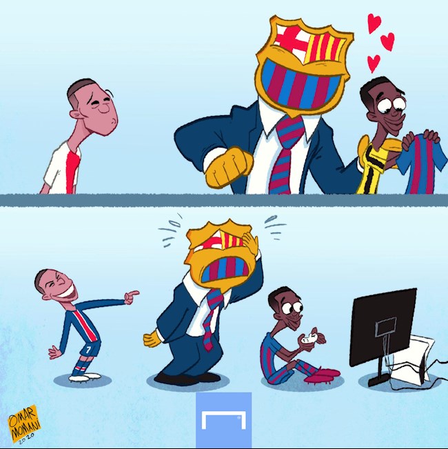 Biếm họa Sergio Ramos đăng ký lớp học sút penalty của Ronaldo và Messi hình ảnh 2