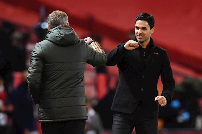 Arteta đã dạy cho Solskjaer một bài học về sự can đảm