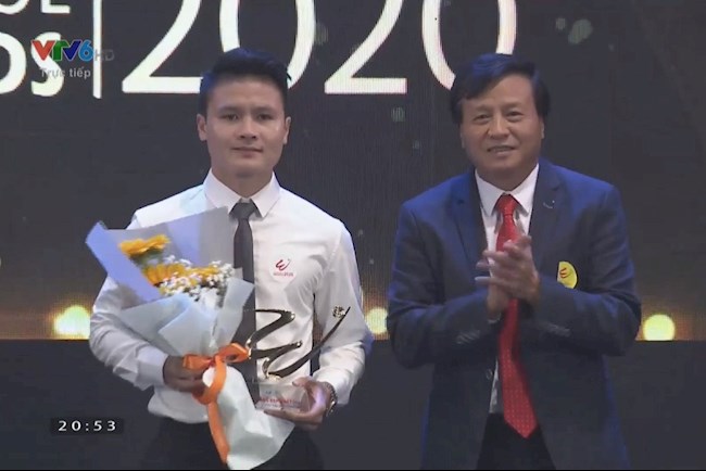 Quang Hải trở thành chủ nhân Bàn thắng đẹp nhất V-League 2020 hình ảnh